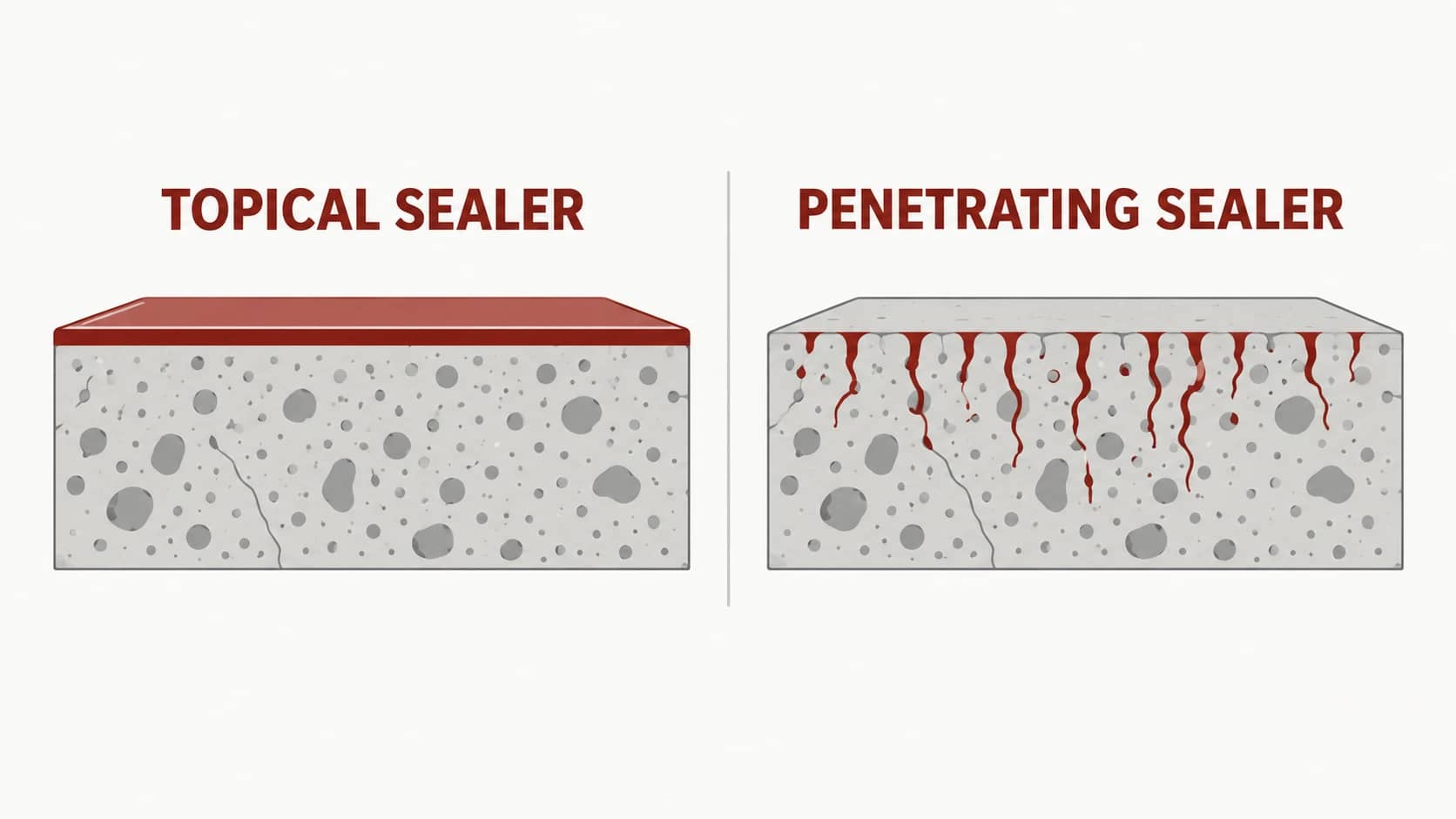 Sealer family comparison table