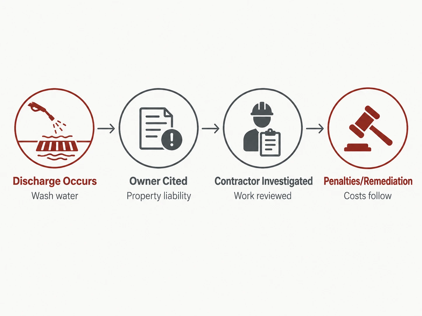 Liability flow chart, shown as a labelled editorial diagram