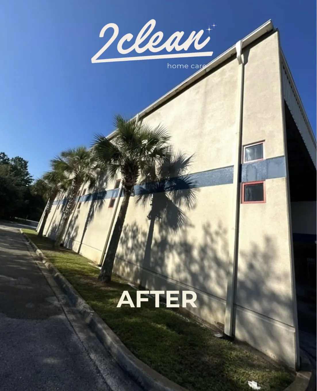 South Florida commercial exterior-cleaning project